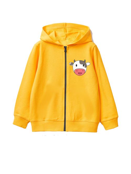 unisex placement printed hooded jacket - 20932631 - Very Small Image - 1