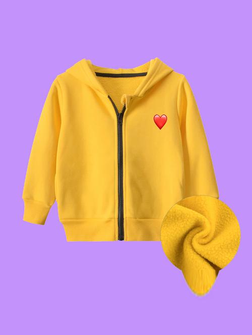 unisex placement printed hooded jacket - 20932638 - Very Small Image - 1