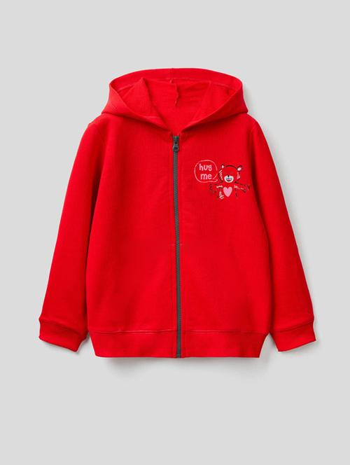 unisex graphic long sleeve hooded jacket - 20932648 - Very Small Image - 1