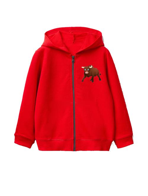 unisex graphic long sleeve hooded jacket - 20932650 - Very Small Image - 1