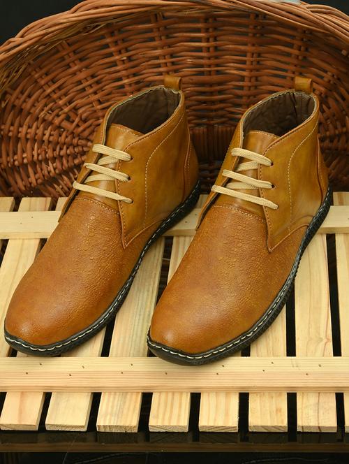 tan lace-up boots - 20932809 - Very Small Image - 1