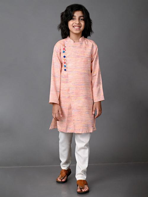 self design kurta set - 20943152 - Very Small Image - 1