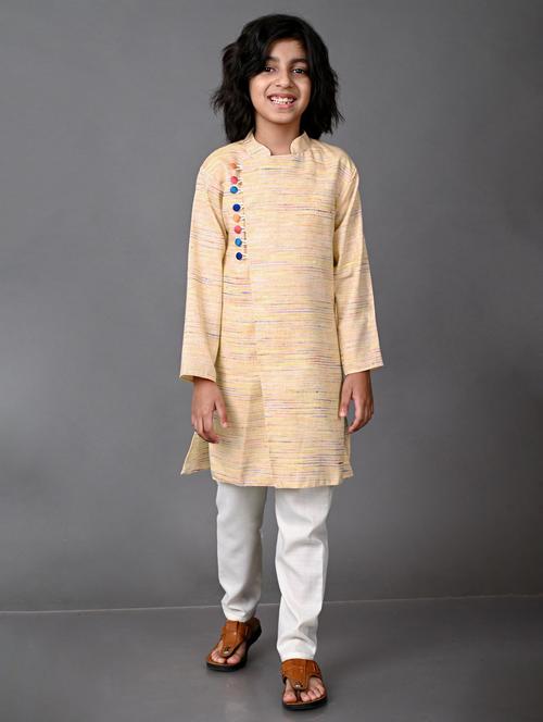 self design kurta set - 20943154 - Very Small Image - 1