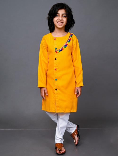 self design kurta set - 20943159 - Very Small Image - 1