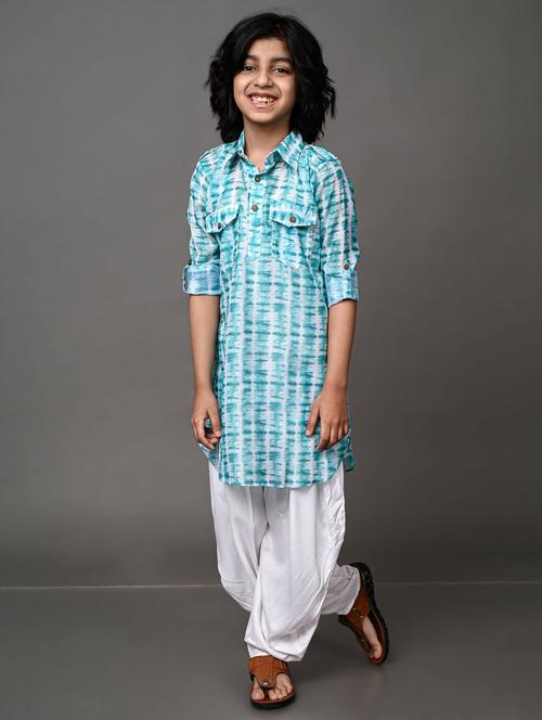 self design kurta set - 20943184 - Very Small Image - 1