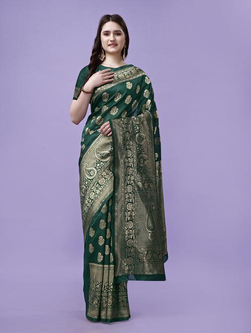 women self design kanjivaram saree - 20943674 - Very Small Image - 1