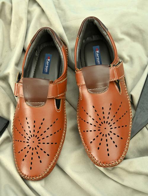 tan slip on sandal - 20944811 - Very Small Image - 1
