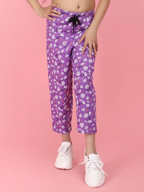 kids mid rise printed nightwear pyjama - 20946486 - Very Small Image - 1