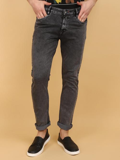 men mid rise washed denim jeans - 20946548 - Very Small Image - 1