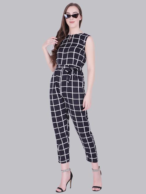 women printed full length jumpsuit - 20947676 - Very Small Image - 1