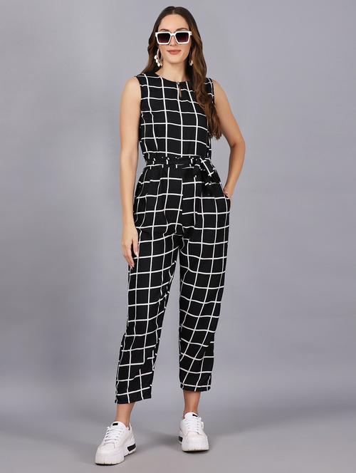 women printed full length jumpsuit - 20947705 - Very Small Image - 1