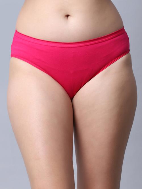 pink cotton hipster panty - 20948171 - Very Small Image - 1