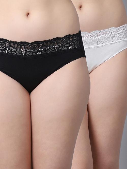 pack of 2 solid hipster panties - 20948243 - Very Small Image - 1