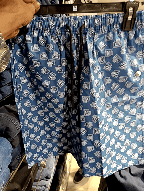 grey poplin short - 20951105 - Very Small Image - 1