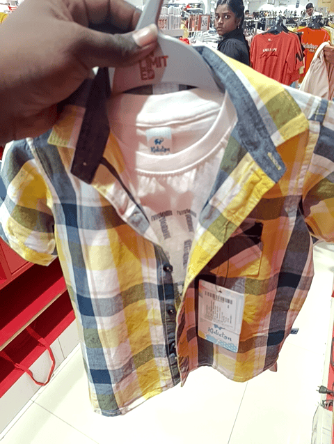 yellow poplin shirt - 20951114 - Very Small Image - 1