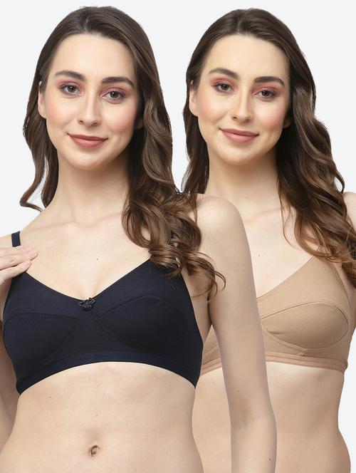 pack of 2 solid bras - 20958538 - Very Small Image - 1