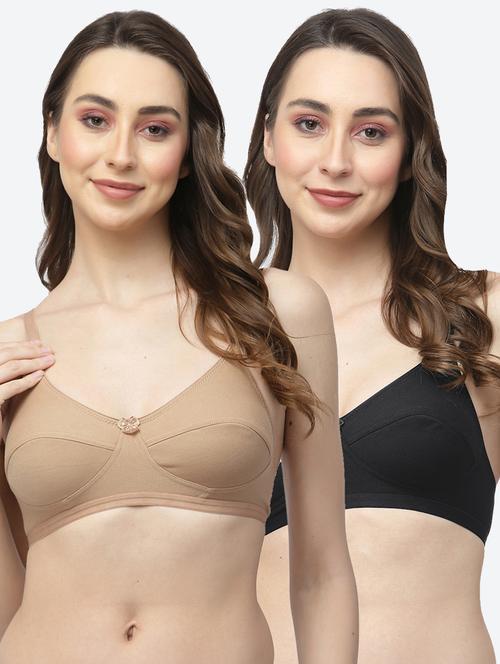 pack of 2 solid bras - 20958541 - Very Small Image - 1