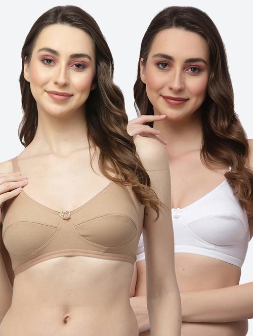 pack of 2 solid bras - 20958545 - Very Small Image - 1