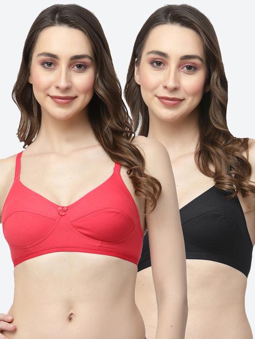 pack of 2 solid bras - 20958552 - Very Small Image - 1