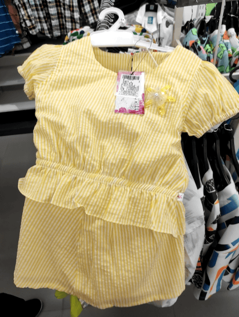 yellow cotton twin sets & jump suit - 20958757 - Very Small Image - 1