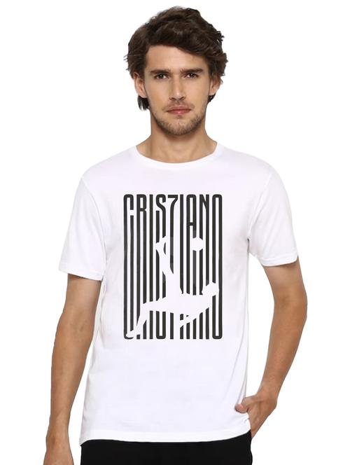 men round neck front printed t-shirt - 20959174 - Very Small Image - 1