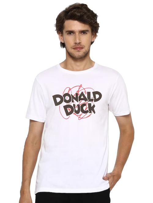 men round neck printed t-shirt - 20959201 - Very Small Image - 1
