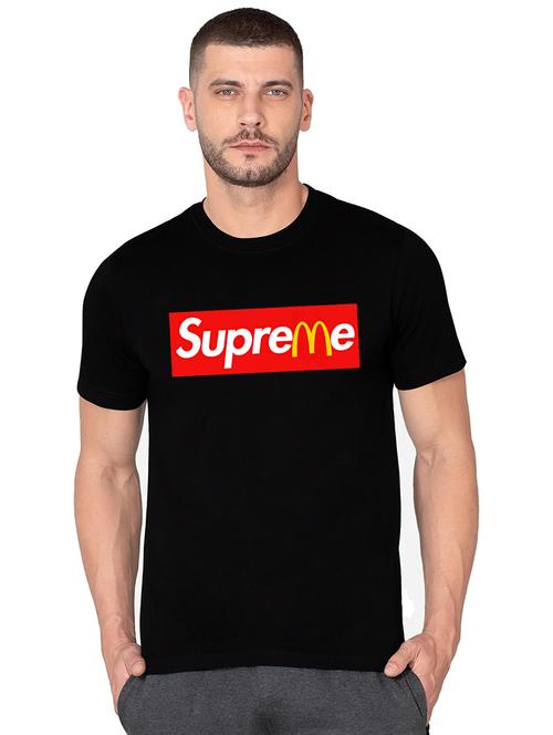 men round neck chest print t-shirt - 20959823 - Very Small Image - 1