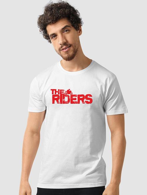 men round neck chest print t-shirt - 20960033 - Very Small Image - 1
