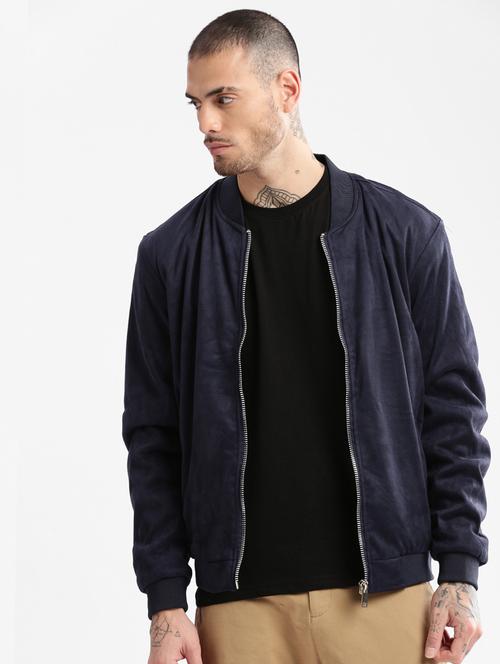 men long sleeve solid casual jacket - 20960583 - Very Small Image - 1