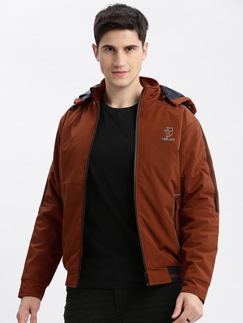 men solid long sleeve casual jacket - 20960630 - Very Small Image - 1