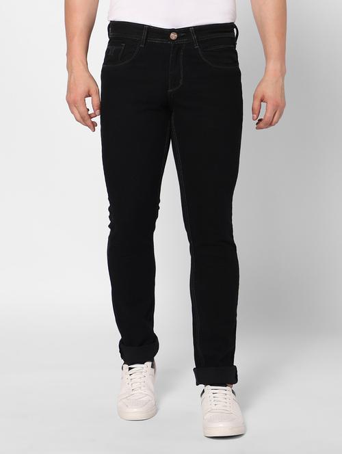 men plain slim fit jeans - 20963060 - Very Small Image - 1