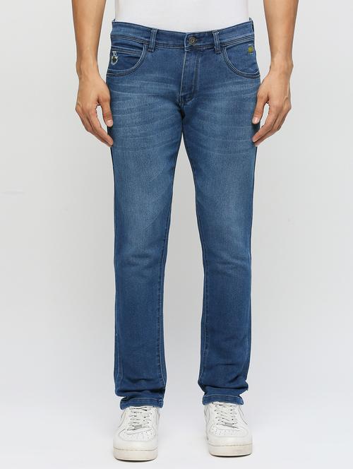 men plain slim fit jeans - 20963074 - Very Small Image - 1