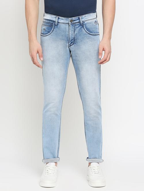 men plain slim fit jeans - 20963085 - Very Small Image - 1