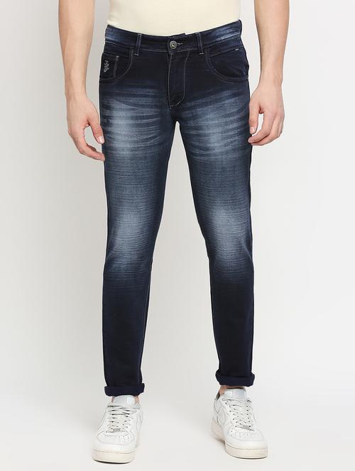 men plain slim fit jeans - 20963098 - Very Small Image - 1