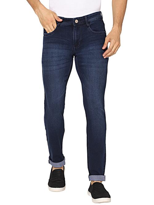 men plain slim fit jeans - 20963117 - Very Small Image - 1