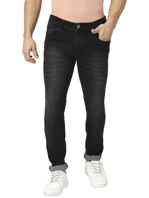 men plain slim fit jeans - 20963122 - Very Small Image - 1