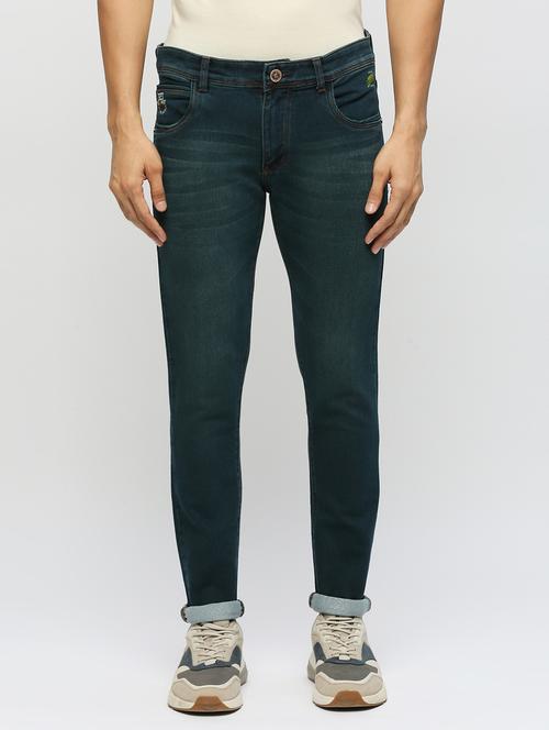men plain slim fit jeans - 20963123 - Very Small Image - 1