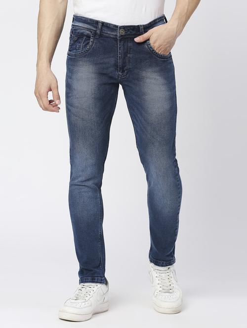men plain slim fit jeans - 20963125 - Very Small Image - 1