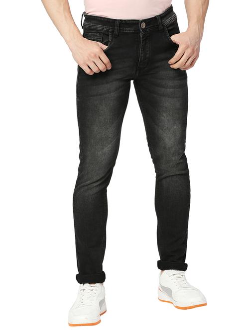men plain slim fit jeans - 20963131 - Very Small Image - 1