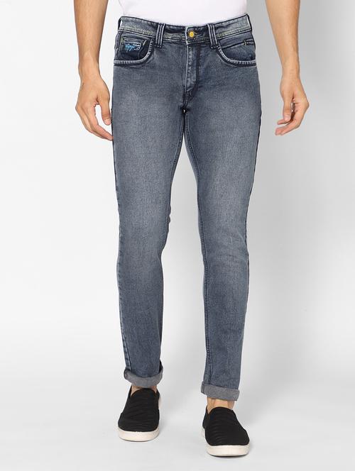 men plain slim fit jeans - 20963144 - Very Small Image - 1
