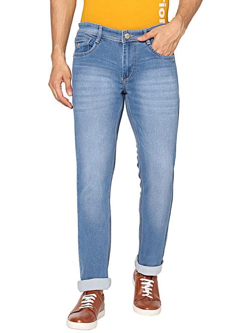 men plain slim fit jeans - 20963148 - Very Small Image - 1