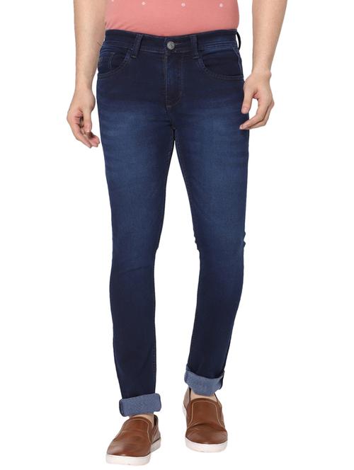 men plain slim fit jeans - 20963183 - Very Small Image - 1