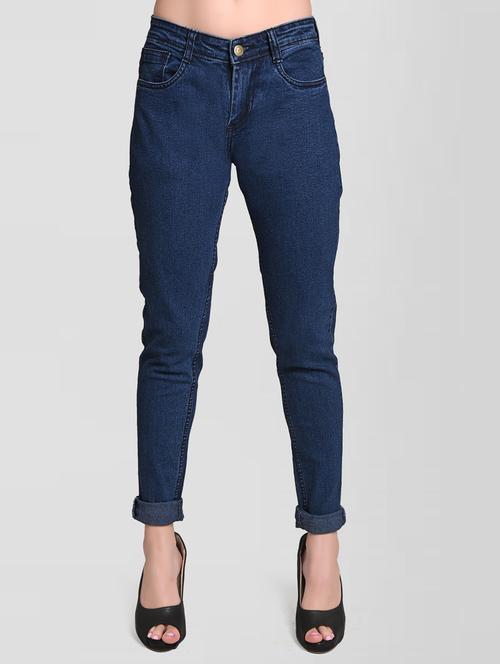 women plain slim fit jean - 20963267 - Very Small Image - 1