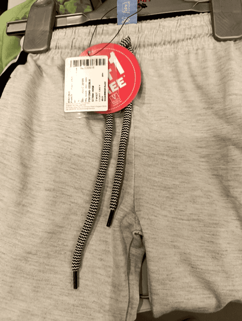 light grey cotton single jersey trouser - 20965310 - Very Small Image - 1
