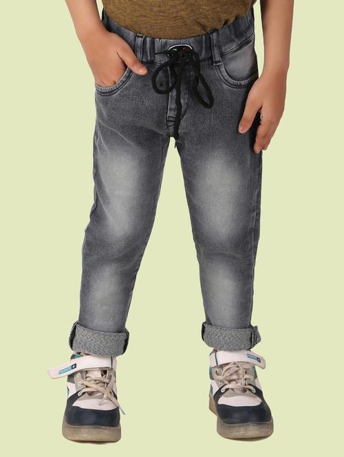 boys slim fit denim washed jeans - 20967288 - Very Small Image - 1
