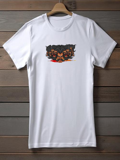 women white graphic regular t-shirt - 20967499 - Very Small Image - 1