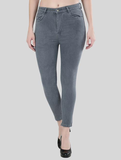 women high-rise grey skinny fit jean - 20967982 - Very Small Image - 1