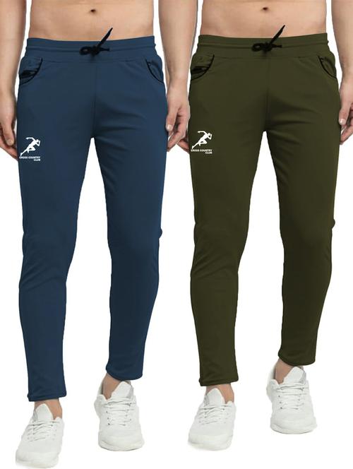 men pack of 2 full length track pants - 20970221 - Very Small Image - 1