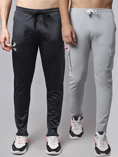 pack of 2 solid full length track pants - 20970332 - Very Small Image - 1