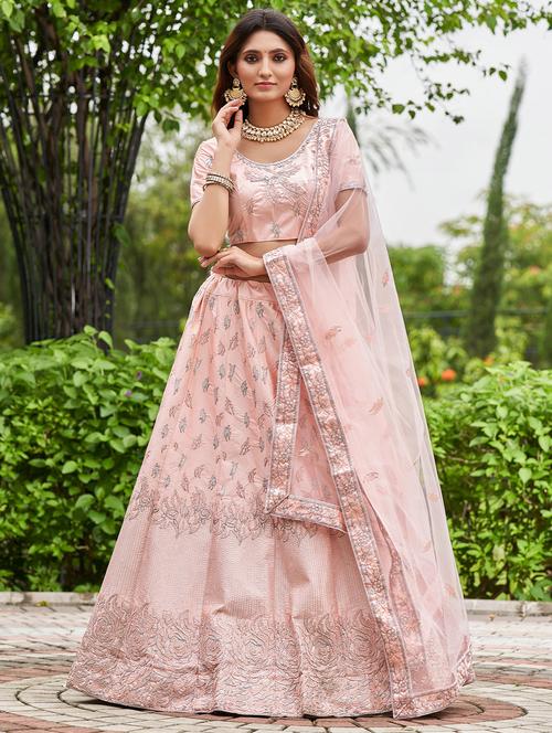 women embroidered lehenga choli with dupatta - 20970497 - Very Small Image - 1